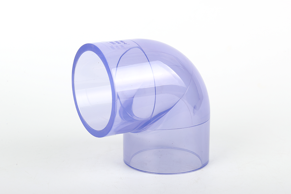 中和镇透明 90 度弯头